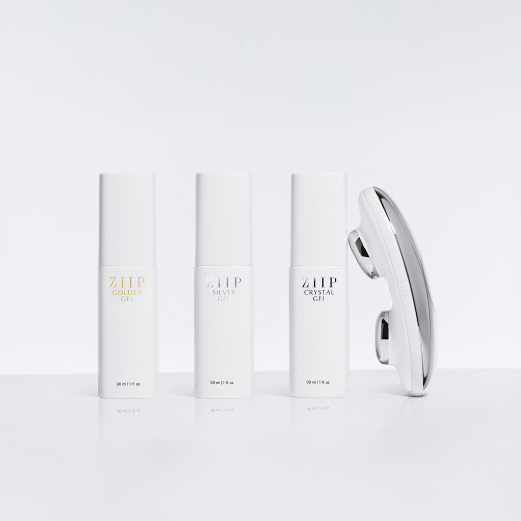 ZIIP HALO 美顔器 シルバー 充電ケーブル付き ZIIP HALO 美顔器 シルバー 充電ケーブル付き